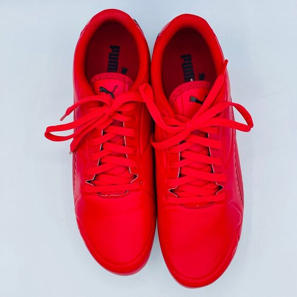 Puma Ferrari RED Drift Cat Low Top Sneakers Running Shoes 306424-03 Size 9.5 - Picture 3 of 10
